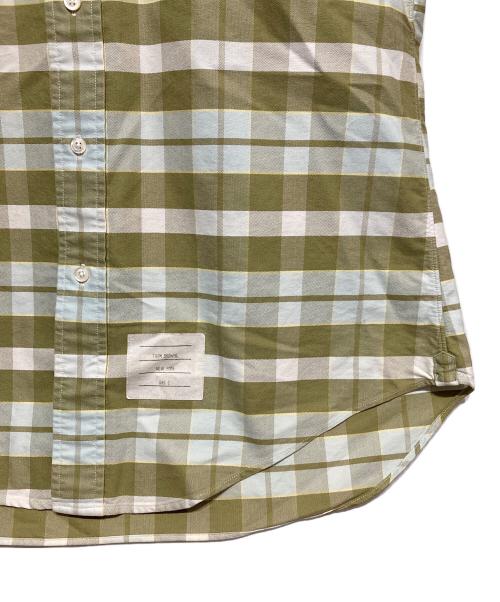 Thom Browne（トムブラウン）Thom Browne (トムブラウン) チェックシャツ グリーン サイズ:2の古着・服飾アイテム
