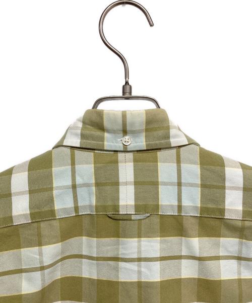 Thom Browne（トムブラウン）Thom Browne (トムブラウン) チェックシャツ グリーン サイズ:2の古着・服飾アイテム
