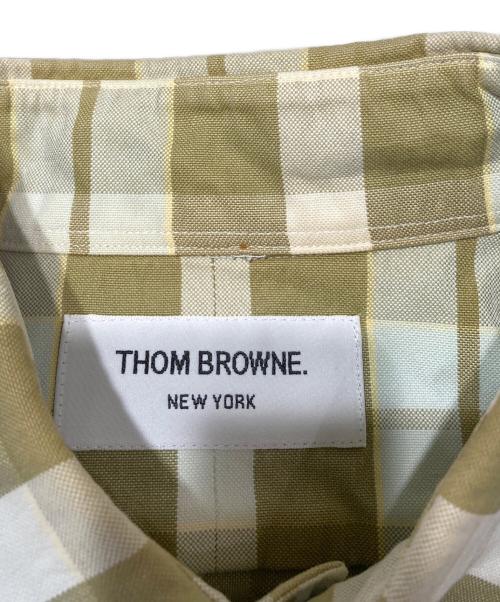 Thom Browne（トムブラウン）Thom Browne (トムブラウン) チェックシャツ グリーン サイズ:2の古着・服飾アイテム