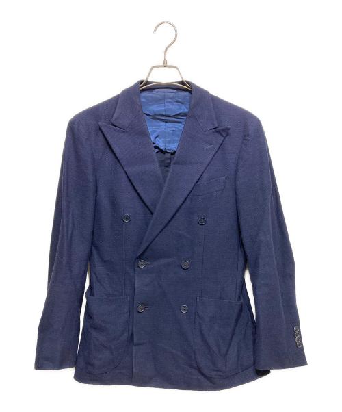 UNITED ARROWS（ユナイテッドアローズ）UNITED ARROWS (ユナイテッドアローズ) ダブルジャケット ネイビー サイズ:44の古着・服飾アイテム