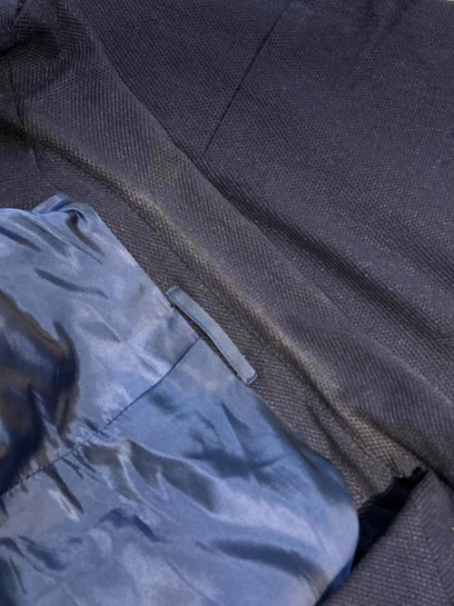 UNITED ARROWS（ユナイテッドアローズ）UNITED ARROWS (ユナイテッドアローズ) ダブルジャケット ネイビー サイズ:44の古着・服飾アイテム