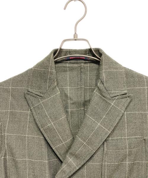 THE GIGI（ザ・ジジ）THE GIGI (ザ・ジジ) ダブルジャケット グレー サイズ:46の古着・服飾アイテム