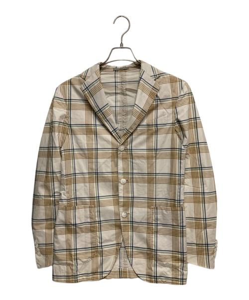 BOGLIOLI（ボリオリ）BOGLIOLI (ボリオリ) アンコンジャケット ベージュ サイズ:44の古着・服飾アイテム