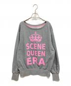 igusaイグサ）の古着「SCENE QUEEN ERA SWEATSHIRT」｜グレー