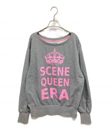 igusa（イグサ）の古着「SCENE QUEEN ERA SWEATSHIRT」｜グレー