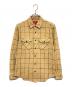 Supreme（シュプリーム）の古着「Heavyweight Flannel Windowpane Shirt」｜ブラウン