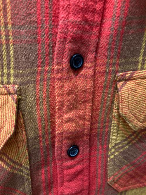 SUPREME（シュプリーム）Supreme (シュプリーム) Heavyweight Flannel Shirt オレンジ サイズ:Sの古着・服飾アイテム