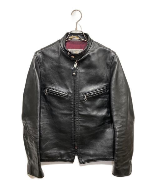 Schott（ショット）Schott (ショット) 641XXH HORSE LEATHER ブラック サイズ:34の古着・服飾アイテム