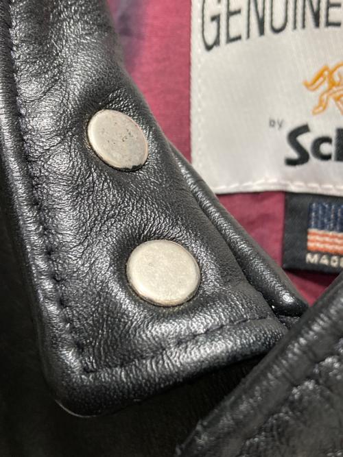 Schott（ショット）Schott (ショット) 641XXH HORSE LEATHER ブラック サイズ:34の古着・服飾アイテム