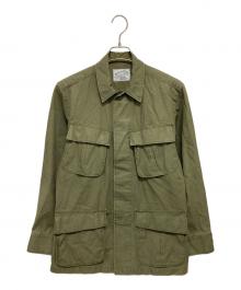 WACKO MARIA×NECK FACE（ワコマリア×ネック・フェイス）の古着「ファティーグジャケット」｜グリーン