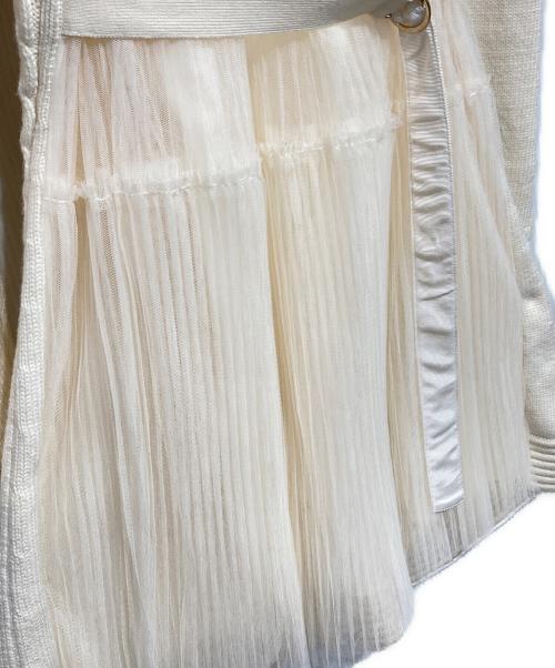 HER LIP TO（ハーリップトゥ）Her lip to (ハーリップトゥ) Clara Cable Knit Dress ベージュ サイズ:Sの古着・服飾アイテム