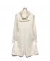Her lip to（ハーリップトゥ）の古着「Clara Cable Knit Dress」｜ベージュ