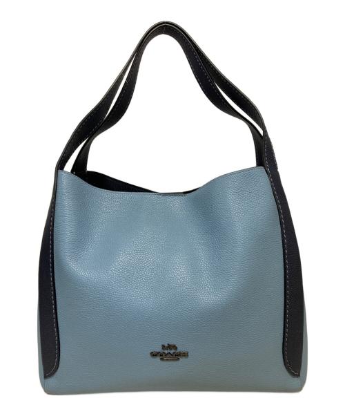 COACH（コーチ）COACH (コーチ) ハドリーホーボーカラーブロックトートバッグ ブルー サイズ:-の古着・服飾アイテム