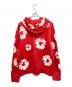 Denim Tears (デニムティアーズ) Wreath Zip Hoodie レッド サイズ:M：19000円