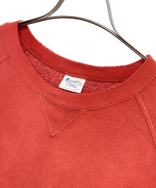 Champion REVERSE WEAVE（チャンピオン リバース ウィーブ）Champion REVERSE WEAVE (チャンピオン リバース ウィーブ) JOURNAL STANDARD relume (ジャーナルスタンダード レリューム) 別注オーバーダイ スウェット レッド サイズ:X-LARGEの古着・服飾アイテム