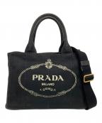PRADAプラダ）の古着「カナパ 2WAYバッグ」｜ブラック