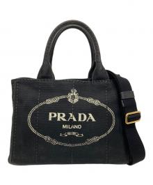 PRADA（プラダ）の古着「カナパ 2WAYバッグ」｜ブラック