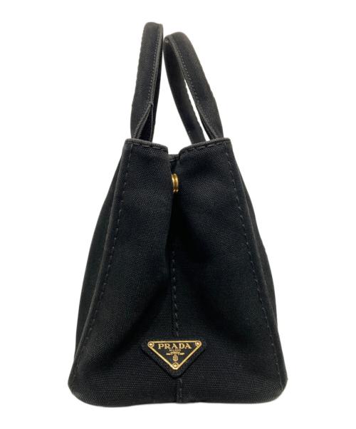PRADA（プラダ）PRADA (プラダ) カナパ 2WAYバッグ ブラックの古着・服飾アイテム