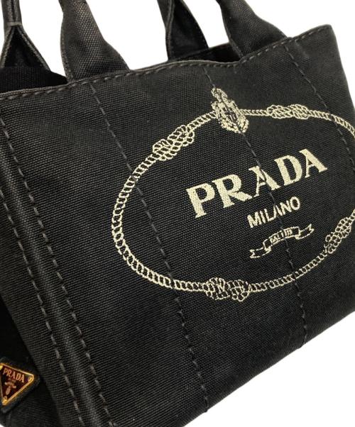 PRADA（プラダ）PRADA (プラダ) カナパ 2WAYバッグ ブラックの古着・服飾アイテム