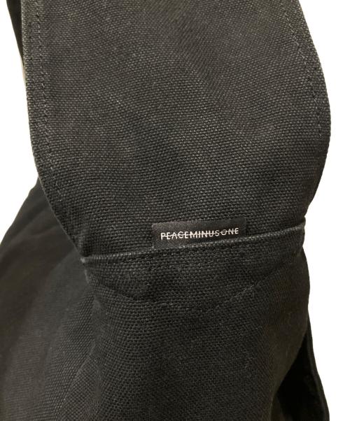 PEACEMINUSONE（ピースマイナスワン）peaceminusone (ピースマイナスワン) メッセンジャーバッグ ブラックの古着・服飾アイテム