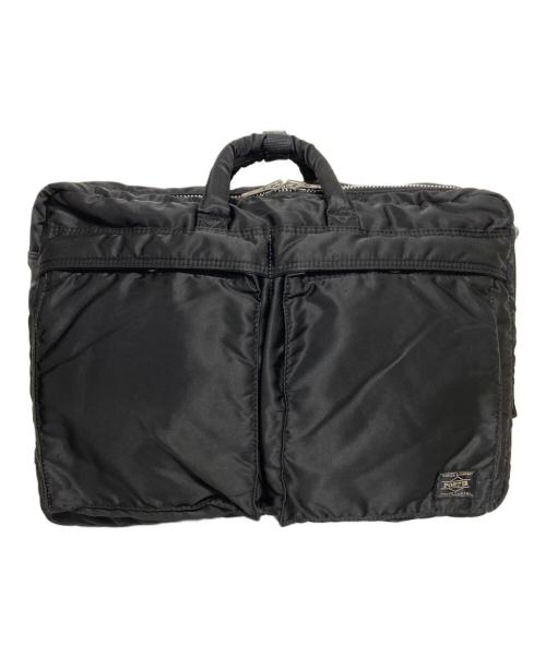 PORTER（ポーター）PORTER (ポーター) TANKER  3WAY BRIEFCASE ブラックの古着・服飾アイテム