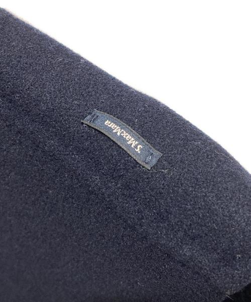 'S Max Mara（エスマックスマーラ）'S Max Mara (エスマックスマーラ) クチートアマーノノースリーブワンピース ネイビー サイズ:42の古着・服飾アイテム