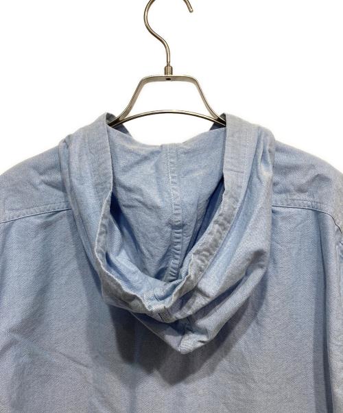 POLO RALPH LAUREN（ポロ・ラルフローレン）POLO RALPH LAUREN (ポロ・ラルフローレン) Oxford Hooded Popover Shirt ブルー サイズ:Sの古着・服飾アイテム