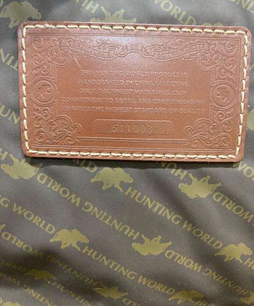 HUNTING WORLD（ハンティングワールド）HUNTING WORLD (ハンティングワールド) メッセンジャーバッグ カーキ サイズ:-の古着・服飾アイテム