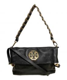 TORY BURCH（トリーバーチ）の古着「チェーンショルダーバッグ」｜ブラック