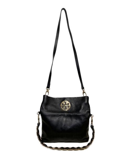 TORY BURCH（トリーバーチ）TORY BURCH (トリーバーチ) チェーンショルダーバッグ ブラック サイズ:-の古着・服飾アイテム