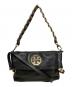 TORY BURCH（トリーバーチ）の古着「チェーンショルダーバッグ」｜ブラック