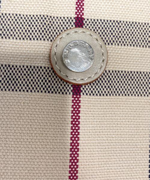 BURBERRY LONDON（バーバリーロンドン）BURBERRY LONDON (バーバリーロンドン) ノバチェックキャンバストートバッグ ベージュ サイズ:-の古着・服飾アイテム