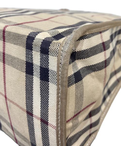 BURBERRY LONDON（バーバリーロンドン）BURBERRY LONDON (バーバリーロンドン) ノバチェックキャンバストートバッグ ベージュ サイズ:-の古着・服飾アイテム
