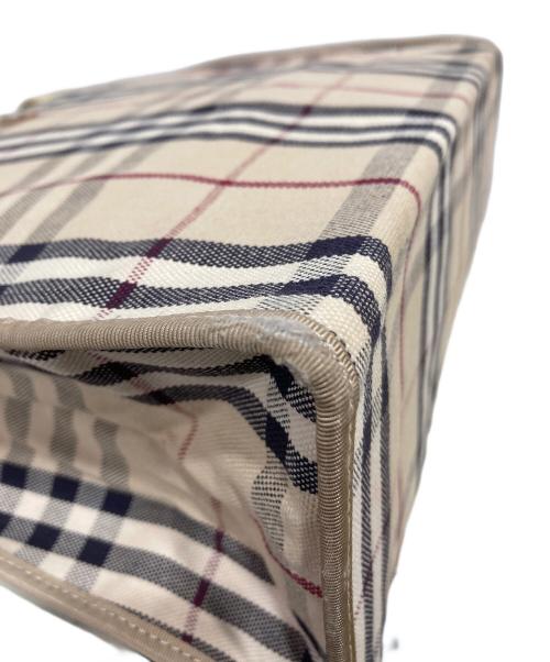 BURBERRY LONDON（バーバリーロンドン）BURBERRY LONDON (バーバリーロンドン) ノバチェックキャンバストートバッグ ベージュ サイズ:-の古着・服飾アイテム