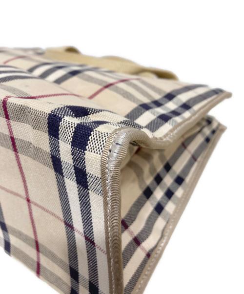 BURBERRY LONDON（バーバリーロンドン）BURBERRY LONDON (バーバリーロンドン) ノバチェックキャンバストートバッグ ベージュ サイズ:-の古着・服飾アイテム