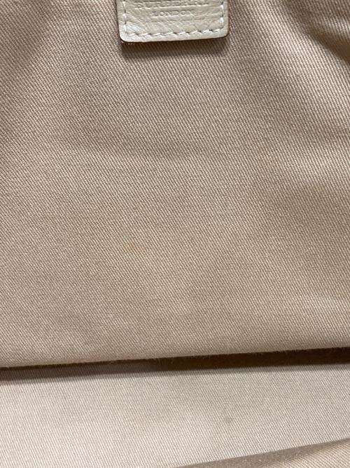 BURBERRY LONDON（バーバリーロンドン）BURBERRY LONDON (バーバリーロンドン) ノバチェックキャンバストートバッグ ベージュ サイズ:-の古着・服飾アイテム