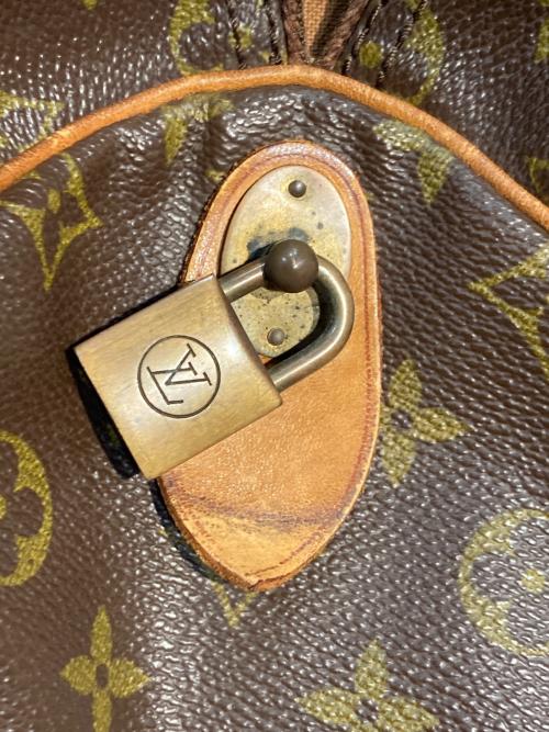 LOUIS VUITTON（ルイ ヴィトン）LOUIS VUITTON (ルイ ヴィトン) キーポル55 トラベルバッグ ブラウンの古着・服飾アイテム