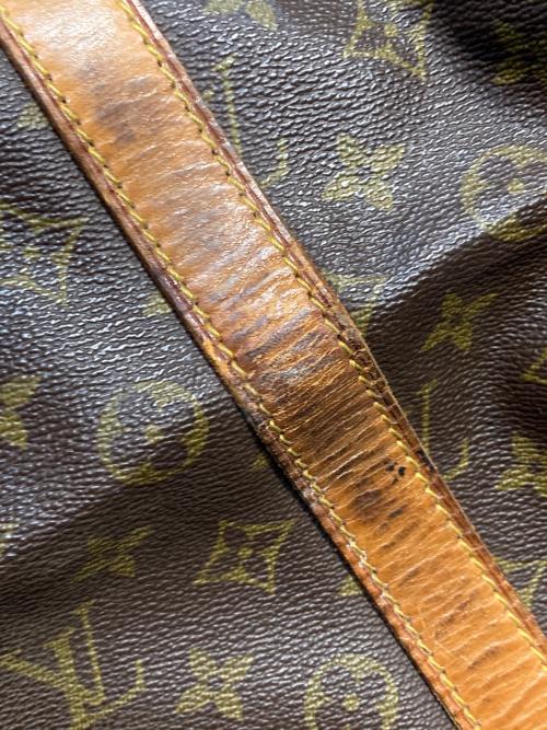 LOUIS VUITTON（ルイ ヴィトン）LOUIS VUITTON (ルイ ヴィトン) キーポル55 トラベルバッグ ブラウンの古着・服飾アイテム
