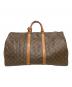 LOUIS VUITTON (ルイ ヴィトン) キーポル55 トラベルバッグ ブラウン：45000円