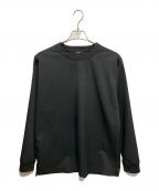 macqloマックロ）の古着「ultimex long sleeve tee」｜ブラック