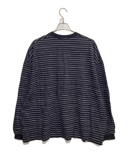 SEESEE（シーシー）SEESEE (シーシー) B/Dカットソー ネイビー サイズ:Lの古着・服飾アイテム