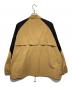ALOUND (アラウンド) WIDE NYLON TRACK JACKET ベージュ×ブラック サイズ:M：15000円
