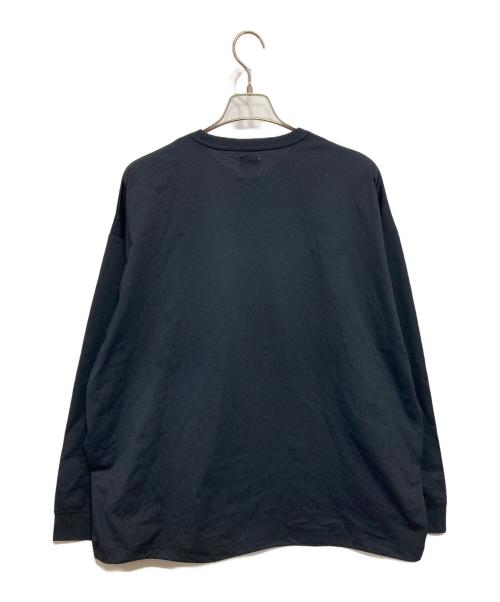 WIDE DAD（ワイド ダット）Wide dad (ワイド ダット) BREEZY TECH LONG-SLEEVE T-SHIRTS ネイビー サイズ:2の古着・服飾アイテム