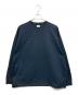 Wide dad（ワイド ダット）の古着「BREEZY TECH LONG-SLEEVE T-SHIRTS」｜ネイビー