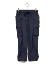 SEESEE（シーシー）の古着「ナイロンカーゴパンツ」｜ネイビー