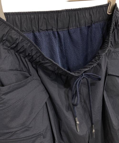 SEESEE（シーシー）SEESEE (シーシー) ナイロンカーゴパンツ ネイビー サイズ:Mの古着・服飾アイテム