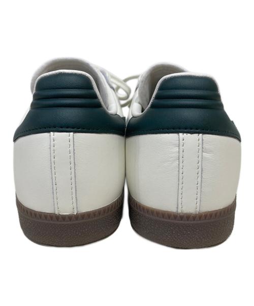adidas（アディダス）adidas (アディダス) A BATHING APE (アベイシングエイプ) ローカットスニーカー ホワイト×グリーン サイズ:27.5の古着・服飾アイテム