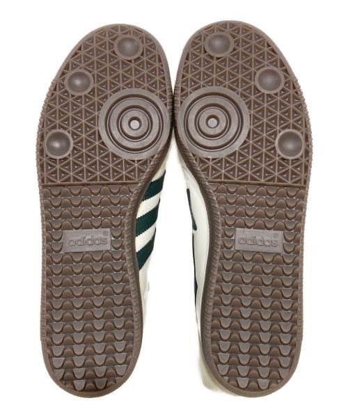 adidas（アディダス）adidas (アディダス) A BATHING APE (アベイシングエイプ) ローカットスニーカー ホワイト×グリーン サイズ:27.5の古着・服飾アイテム