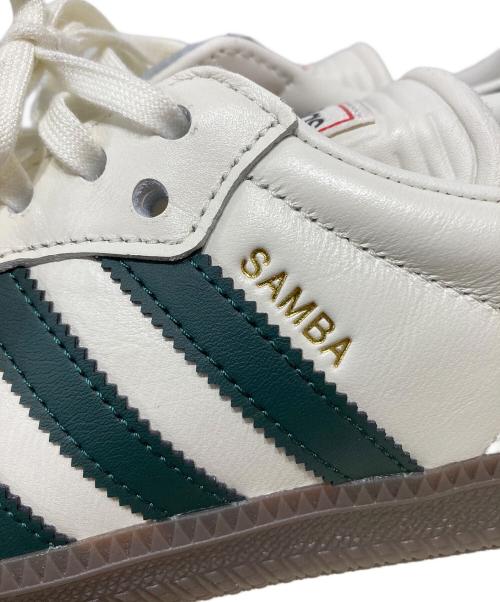 adidas（アディダス）adidas (アディダス) A BATHING APE (アベイシングエイプ) ローカットスニーカー ホワイト×グリーン サイズ:27.5の古着・服飾アイテム
