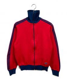 adidas（アディダス）の古着「トラックジャケット」｜レッド×ネイビー